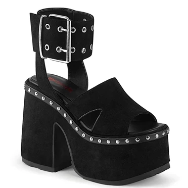 Demonia Camel-102 Sandaler Dame Sort | 37840DK