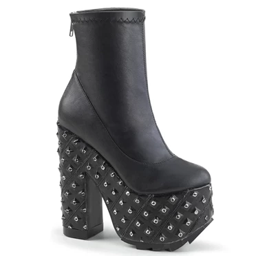 Demonia Cramps-110 Ankelstøvler Dame Sort | 49503DK