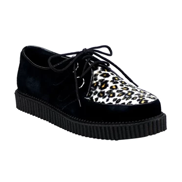 Demonia Creeper-600 Creepers Sko Herre Sort | 37185DK