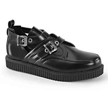 Demonia Creeper-615 Creepers Sko Herre Sort | 31786DK