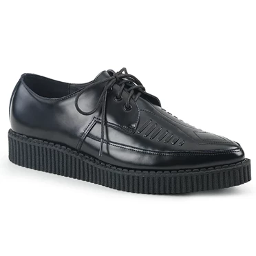Demonia Creeper-712 Creepers Sko Herre Sort | 08271DK