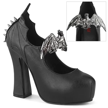 Demonia Demon-18 Pumps Dame Sort | 54170DK
