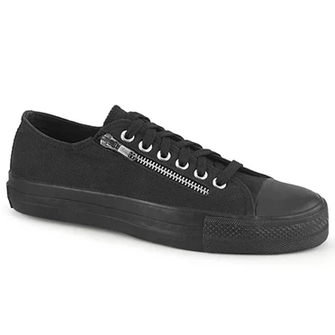 Demonia Deviant-06 Sneakers Dame Sort | 56374DK