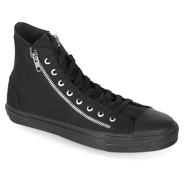 Demonia Deviant-106 Sneakers Dame Sort | 70261DK