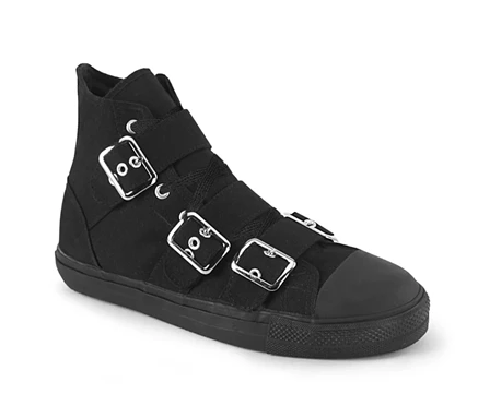 Demonia Deviant-109 Sneakers Dame Sort | 91806DK