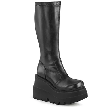 Demonia Shaker-65 Ankelstøvler Dame Sort | 75943DK