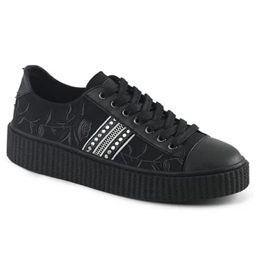 Demonia Sneeker-106 Sneakers Dame Sort / Sort | 95213DK