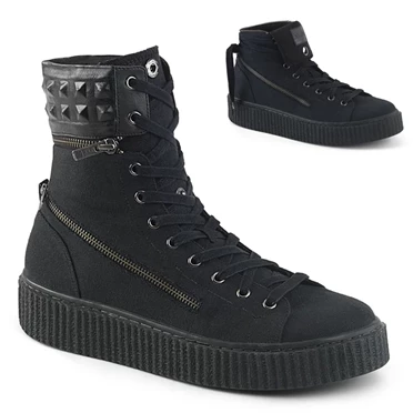 Demonia Sneeker-270 Sneakers Dame Sort | 37869DK
