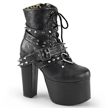 Demonia Torment-700 Ankelstøvler Dame Sort | 64597DK
