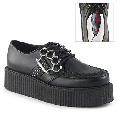 Demonia V-CREEPER-516 Creepers Sko Herre Sort | 65928DK