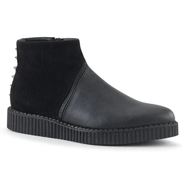 Demonia V-CREEPER-750 Ankelstøvler Herre Sort | 03796DK